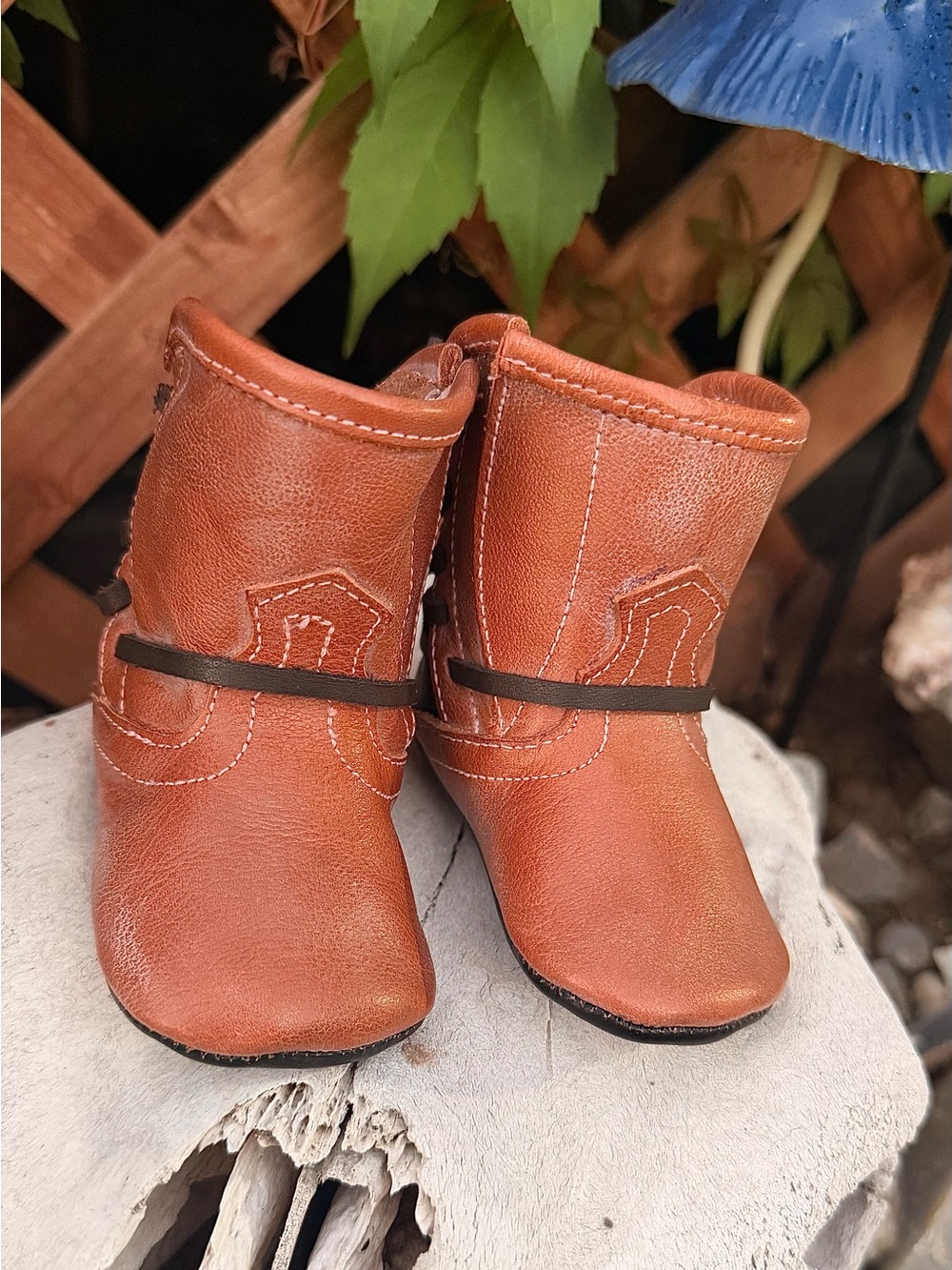 FREEBIRD Baby Leather Western Cowboy Boots 3-6M NEW